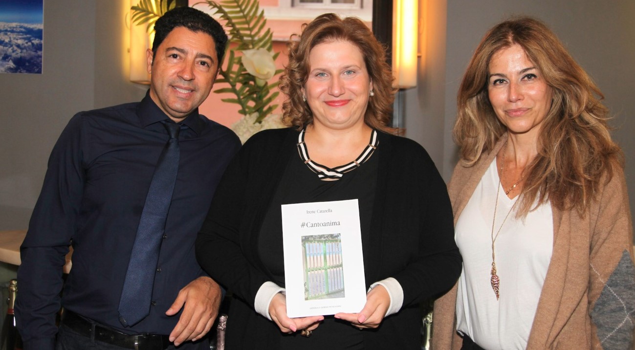 Successo per il nuovo libro di Irene Catarella presentato al Piram Hotel di Roma da Salvo Nugnes