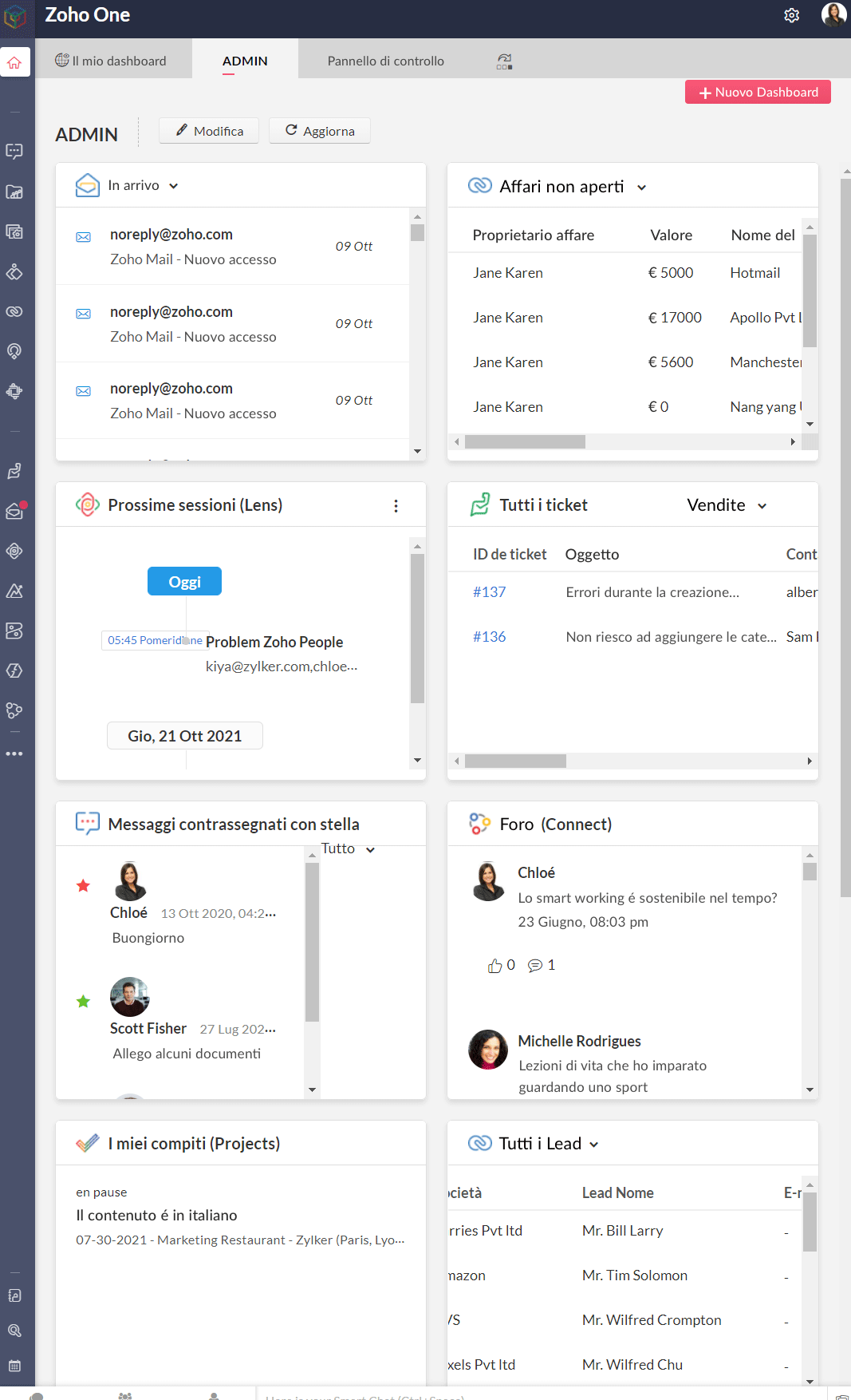 Zoho potenzia il suo sistema operativo Zoho One per aumentare la competitività delle aziende aiutandole a unificare sistemi, dati e team