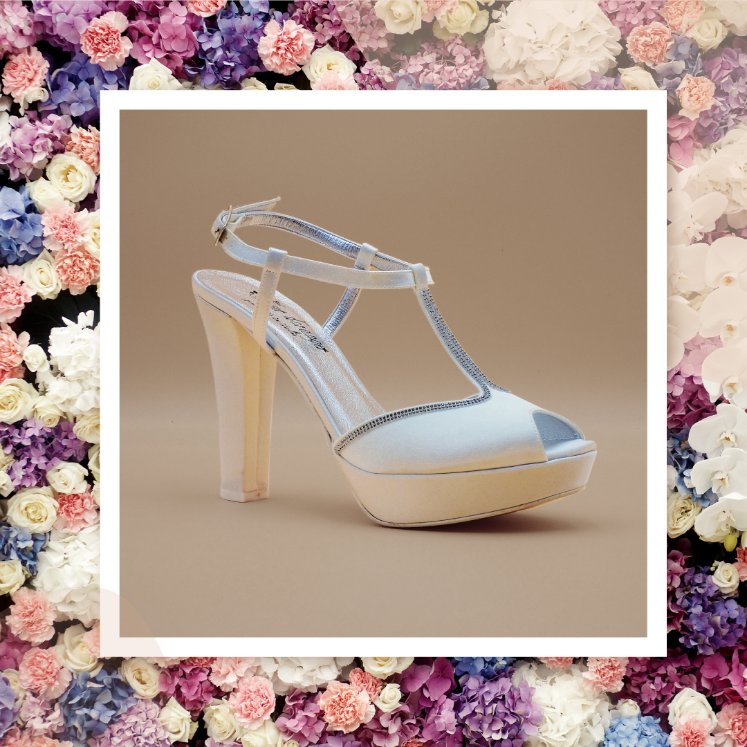 Scarpe sposa spedizione gratuita Décolleté Fleur d'Oranger