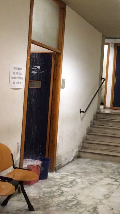 NUBIFRAGIO A CATANIA, I LOCALI DEL TRIBUNALE INVASI DALL'ACQUA