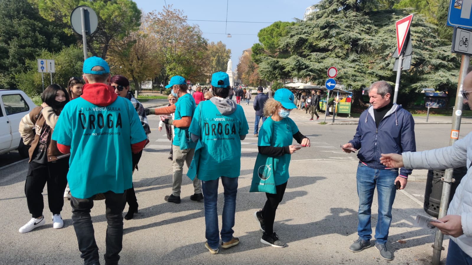 La campagna Mondo libero dalla droga ritorna per terra e per mare ad Ancona  “veleggiando” in occasione della 2° tappa della regata del Campionato Invernale