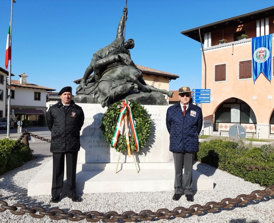 ASSOCIAZIONE VOLONTARI di SAN GIORGIO O. d. V. Comunicato N°10/2021: = 104 anniversario della Battaglia di Pozzuolo del friuli = = Festa dell’Arma di cavalleria =