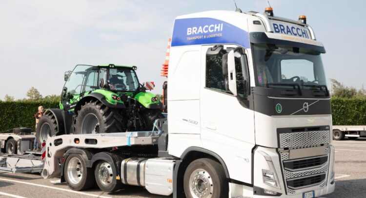 BRACCHI AI VERTICI EUROPEI NEL TRASPORTO AGRICOLO, IL SETTORE CRESCE DEL 35%