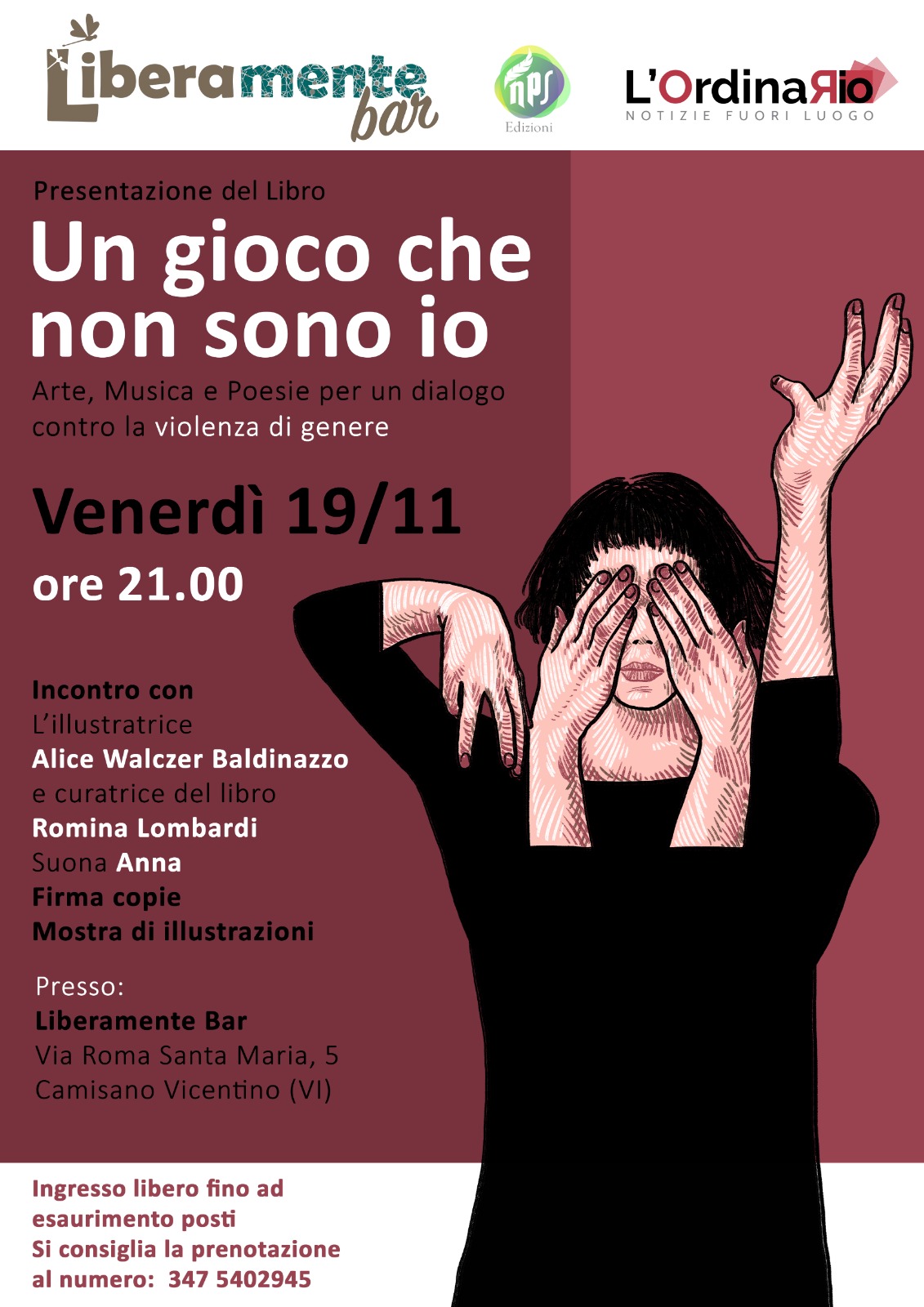 Un weekend di eventi a Vicenza contro la violenza sulle donne