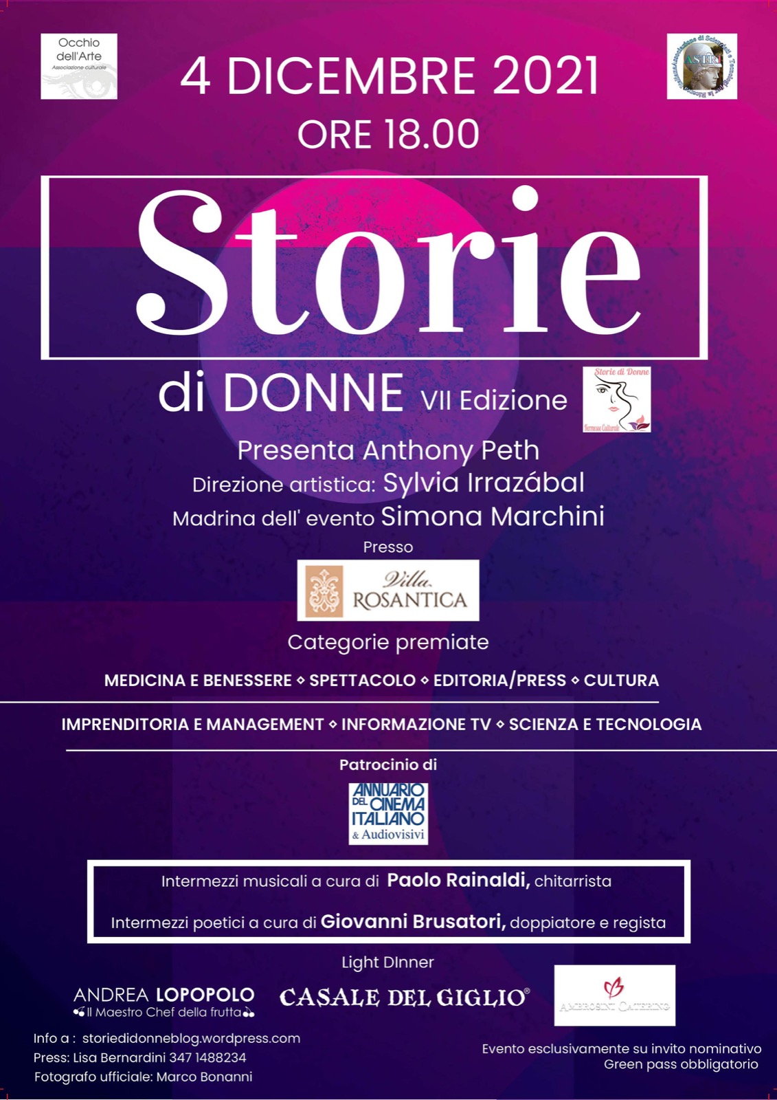 Storie di Donne 2021 - Settima Edizione