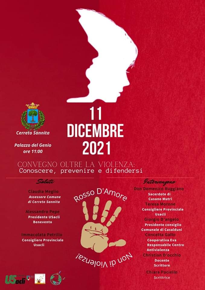 Cerreto Sannita: “Oltre la violenza – Conoscere, prevenire e difendersi” convegno contro la violenza sulle donne