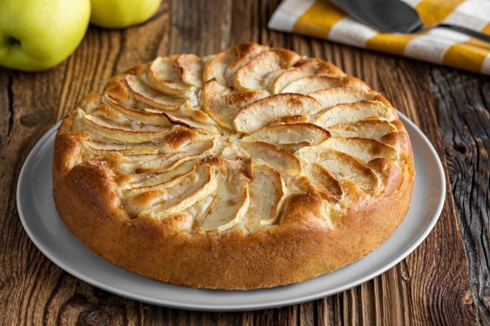 Fare una torta di mele, la preparazione