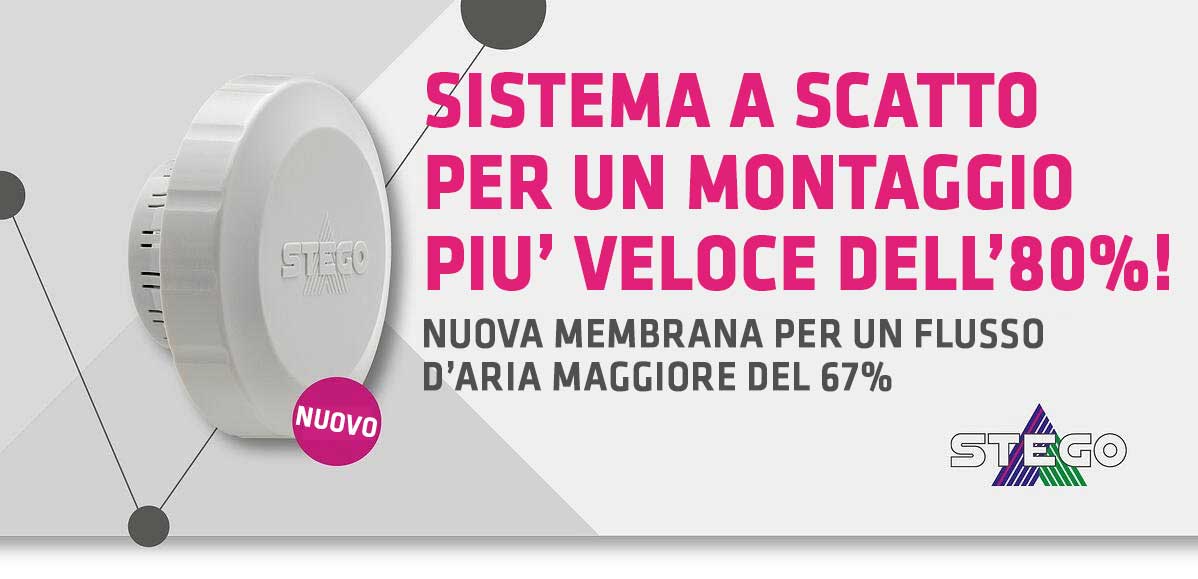 Nuovo dispositivo di compensazione della pressione STEGO DA 284: la soluzione per la sicurezza dei quadri elettrici.