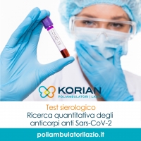 test sierologico Poliambulatori Lazio Korian