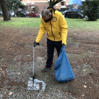 Completata la pulizia al Parco Galvani