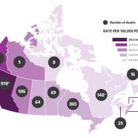 L’epidemia di oppiacei è ormai una tragica realtà anche in Canada