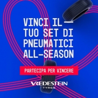 Visita il sito e vinci un set di pneumatici Vredestein all-season