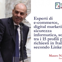 Esperti di e-commerce, digital marketing, sicurezza informatica, sono tra i 15 profili più richiesti in Italia secondo Linkedin 