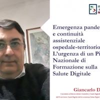 Emergenza pandemica e continuità assistenziale ospedale-territorio: L’urgenza di un Piano Nazionale di Formazione sulla Salute Digitale