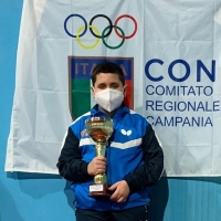 -Scisciano, Francesco Pignalosa ai Campionati Italiani Giovanili Tennis Tavolo. (Scritto da Antonio Castaldo)