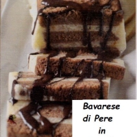  Bavarese di Pere in cassetta  con preparazione e ingredienti