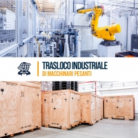 Trasloco industriale di macchinari pesanti