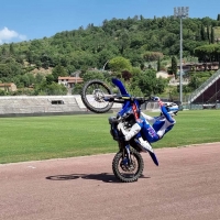 Le emozioni della mototerapia allo stadio di Arezzo per i ragazzi con autismo