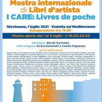 Mostra internazionale di Libri d’artista - I CARE: Livres de poche