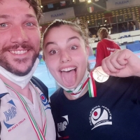 La casentinese Elisa Liguri al seminario della nazionale giovanile di karate