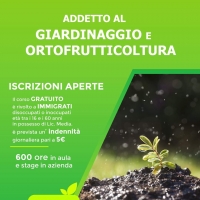 ADDETTO AL GIARDINAGGIO E ALL'ORTOFRUTTICOLTURA, AL VIA A PALERMO I CORSI DELLA CIDEC SICILIA