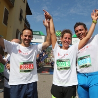  MARCIALONGA RUNNING COOP AL VIA. ATLETI E AMATORI DA MOENA A CAVALESE