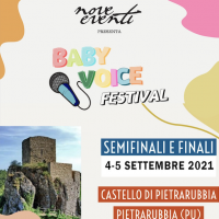 Domenica 5 settembre si terrà a Pietrarubbia la finale del Baby Voice Festival!