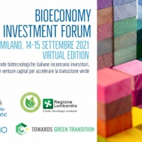 BIOECONOMY REGIONAL INVESTMENT FORUM. Le migliori aziende biotecnologiche italiane incontrano investitori, banche e venture capital per accelerare la transizione verde