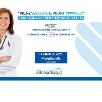 -Mariglianella, Comune ed Asl Na 3 Sud di nuovo insieme nella campagna di prevenzione sanitaria “Pienz’a salute”.