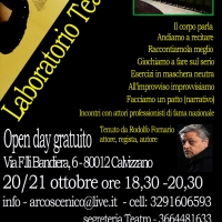 AL VIA AL TEATRO GIUFFRÈ DI CALVIZZANO UN NUOVO LABORATORIO TEATRALE.