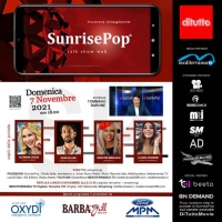  SunrisePop, il 7 Novembre al talk show web si parla di #Spettacolo.  Ospiti della puntata Eleonora Cecere, Kevin Dellino, Roselyne Mirialachi e Claudia Cesaroni. Conduce Tommaso Barone