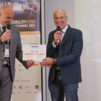 PARK DEL FUTURO SULL’ADAMELLO BRENTA, ABACO PREMIATA AGLI IoMOBILITY AWARDS