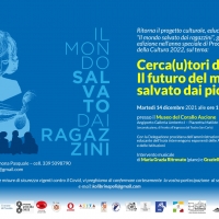 Conferenza stampa di presentazione della IV edizione del progetto/premio «Il mondo salvato dai ragazzini». Martedì 14 dicembre 2021, ore 11:00, Museo del Corallo Ascione di Napoli 