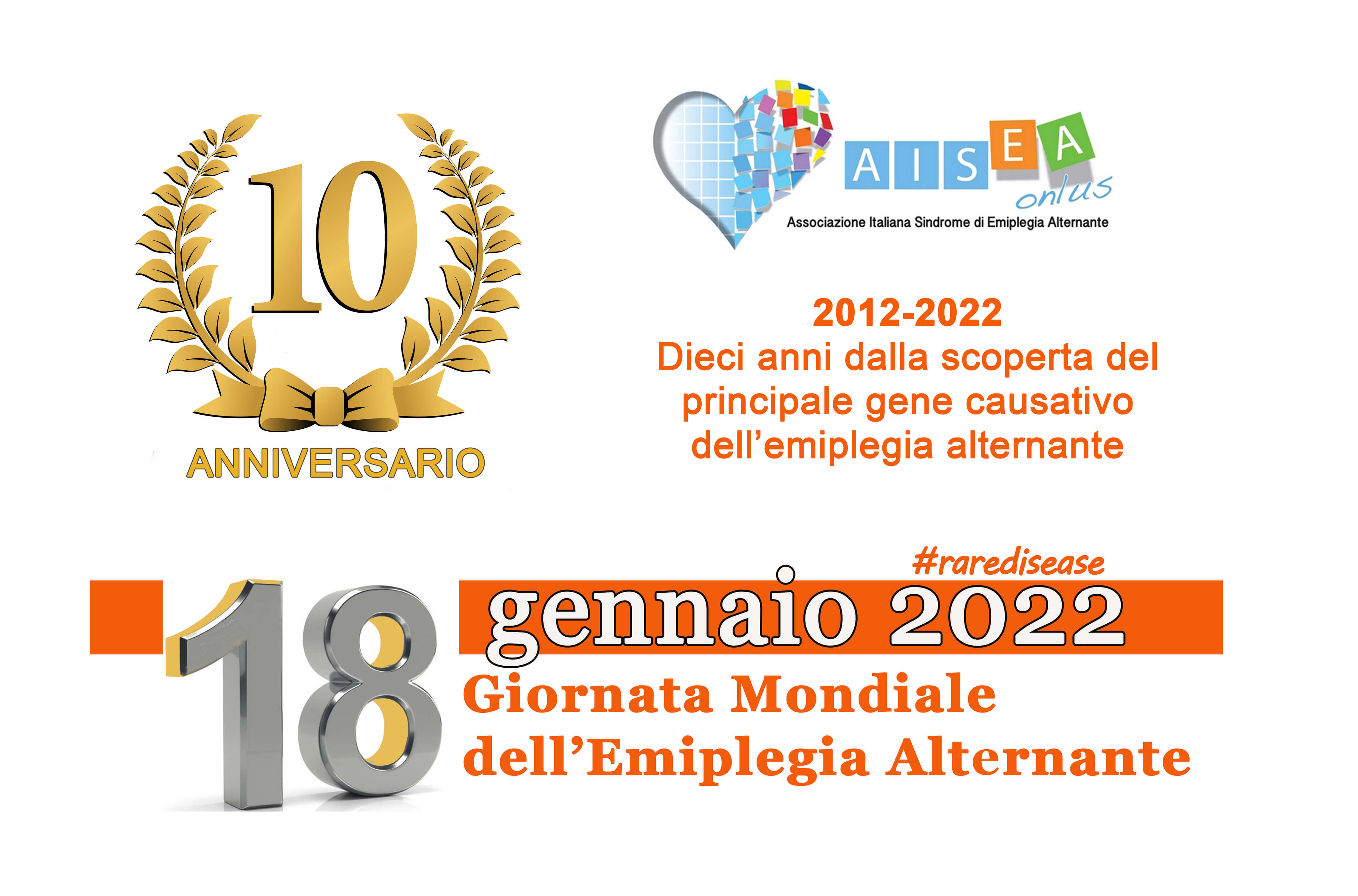 18 gennaio: Giornata Mondiale dell’Emiplegia Alternante    