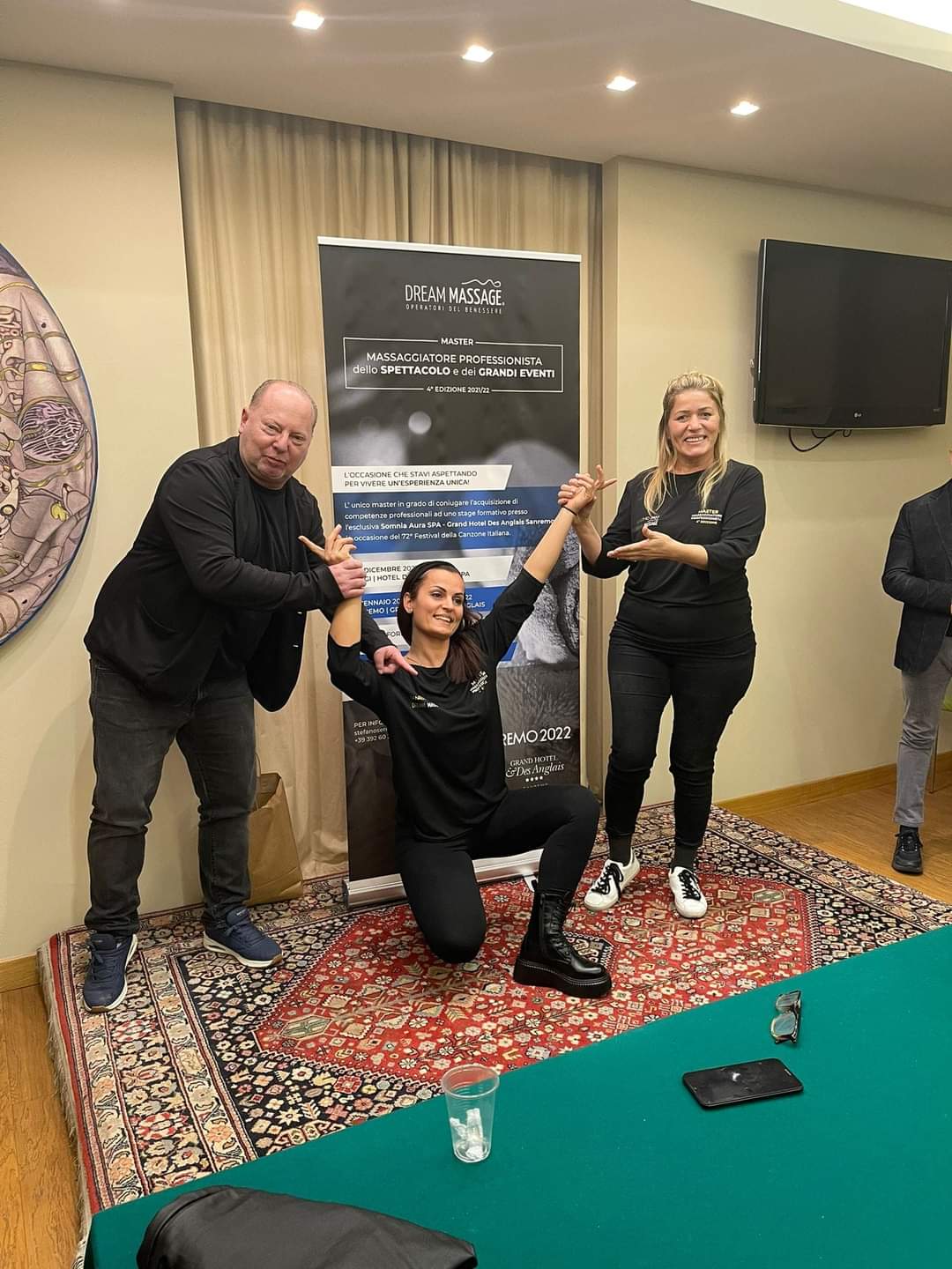 Adjola Bahaj in partenza da Varese per Sanremo grazie al Dream Massage ®