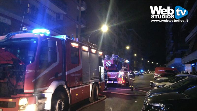 Colli Albani: Fiamme in appartamento, in Sei Persone Intossicate