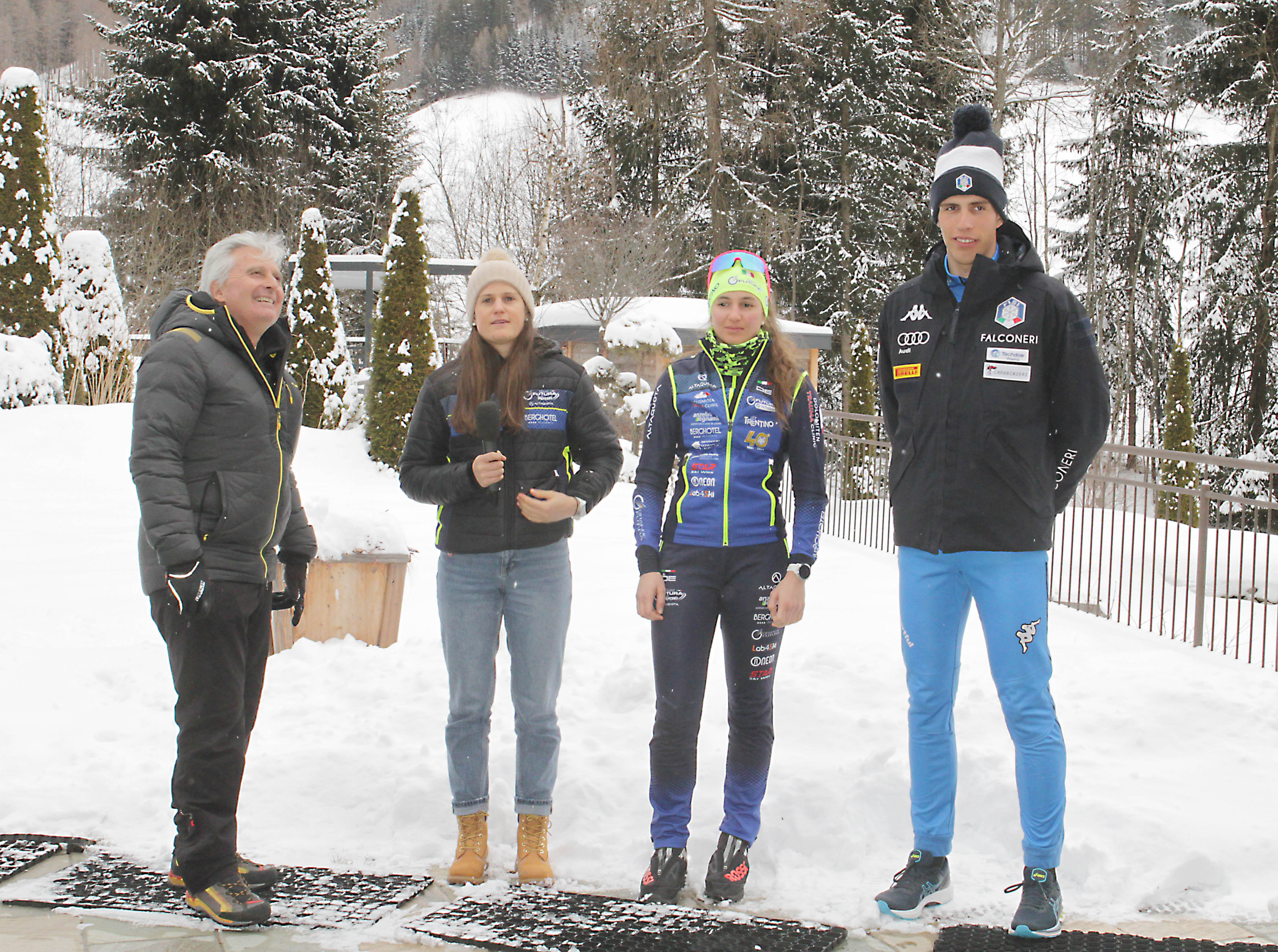 NEVE FRESCA ANCHE OGGI PER LA GF VAL CASIES. ‘NORDIC SKI’ NELLA VALLE DELLO SCI DI FONDO