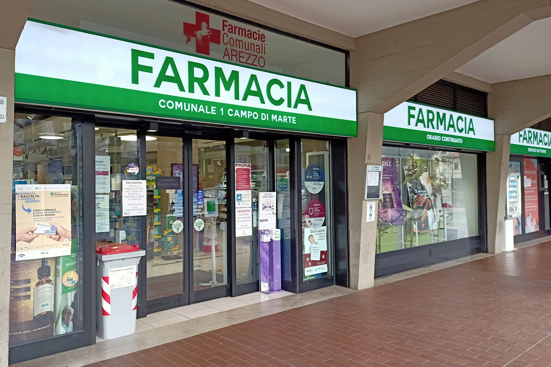 Riorganizzazione e potenziamento dei servizi della farmacia “Campo di Marte”