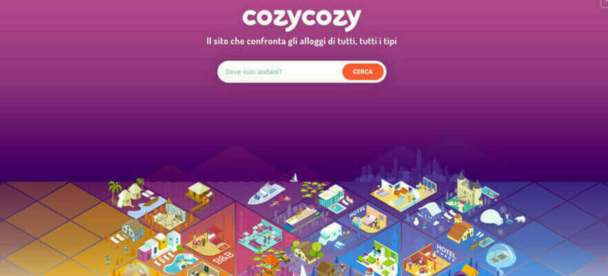 Strutture ricettive: anche in Italia sbarca il comparatore Cozycozy