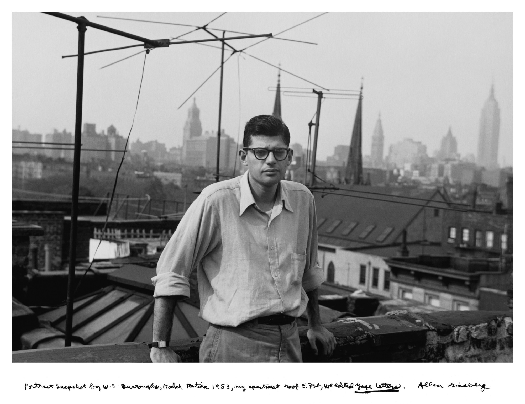 GENERATION BEAT - Photographic Art by Allen Ginsberg