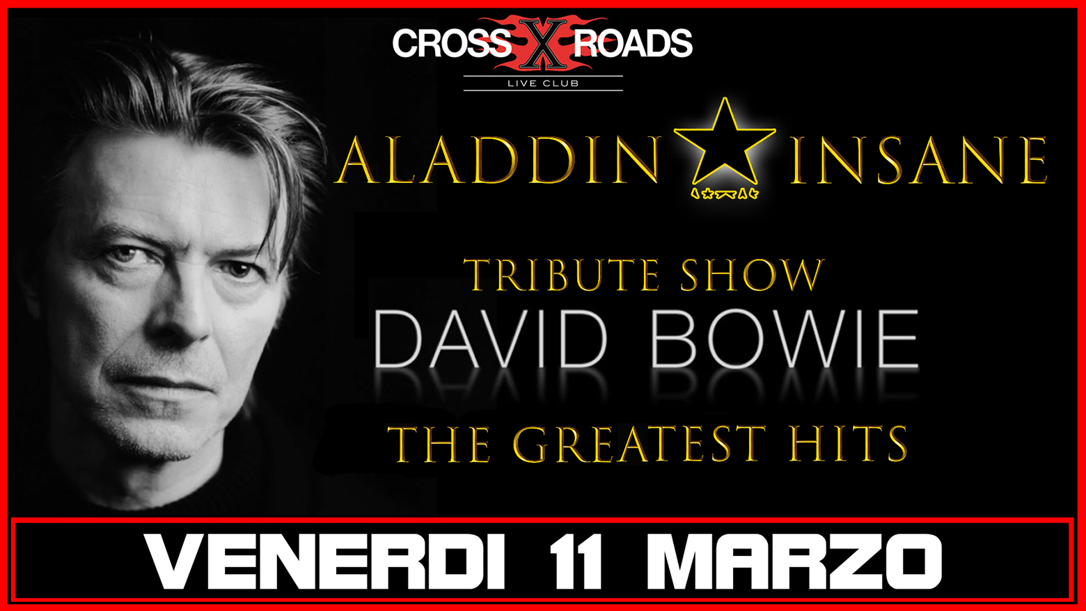 Ambra Mattioli e Aladdin Insane in concerto l'11 marzo al Cross Roads Live Club