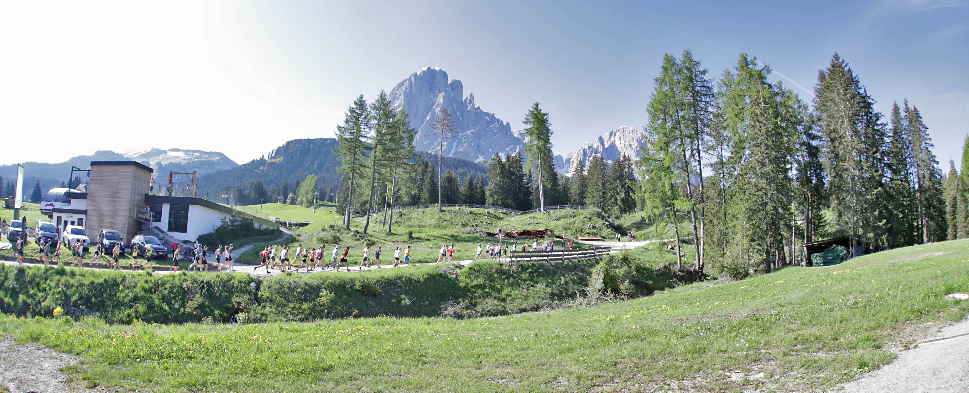 4.a Dolomites Saslong Half Marathon. Il trail running da urlo dolo...mitico!