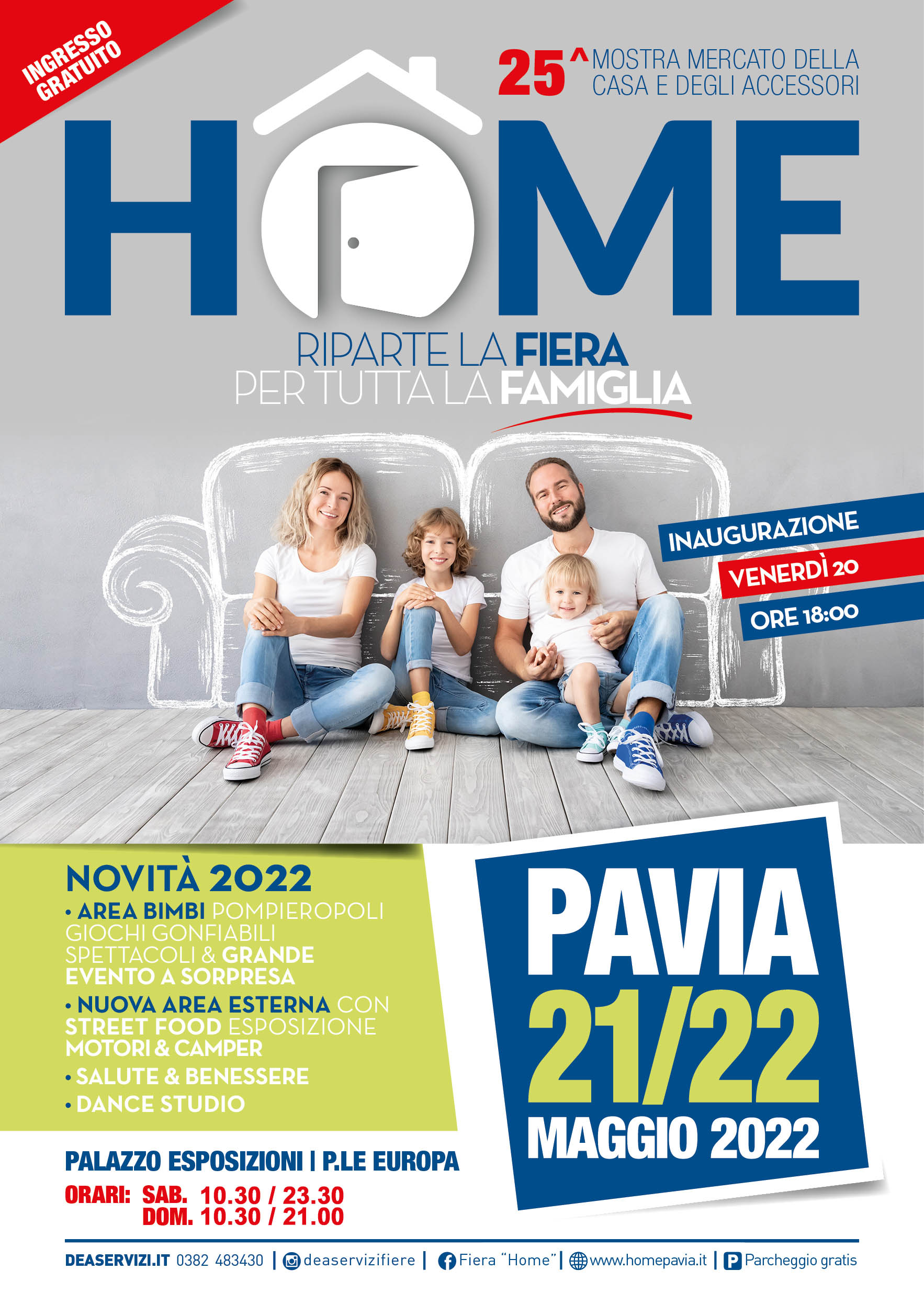 HOME 2022: nuovo format per la fiera mercato della casa e degli accessori di Pavia