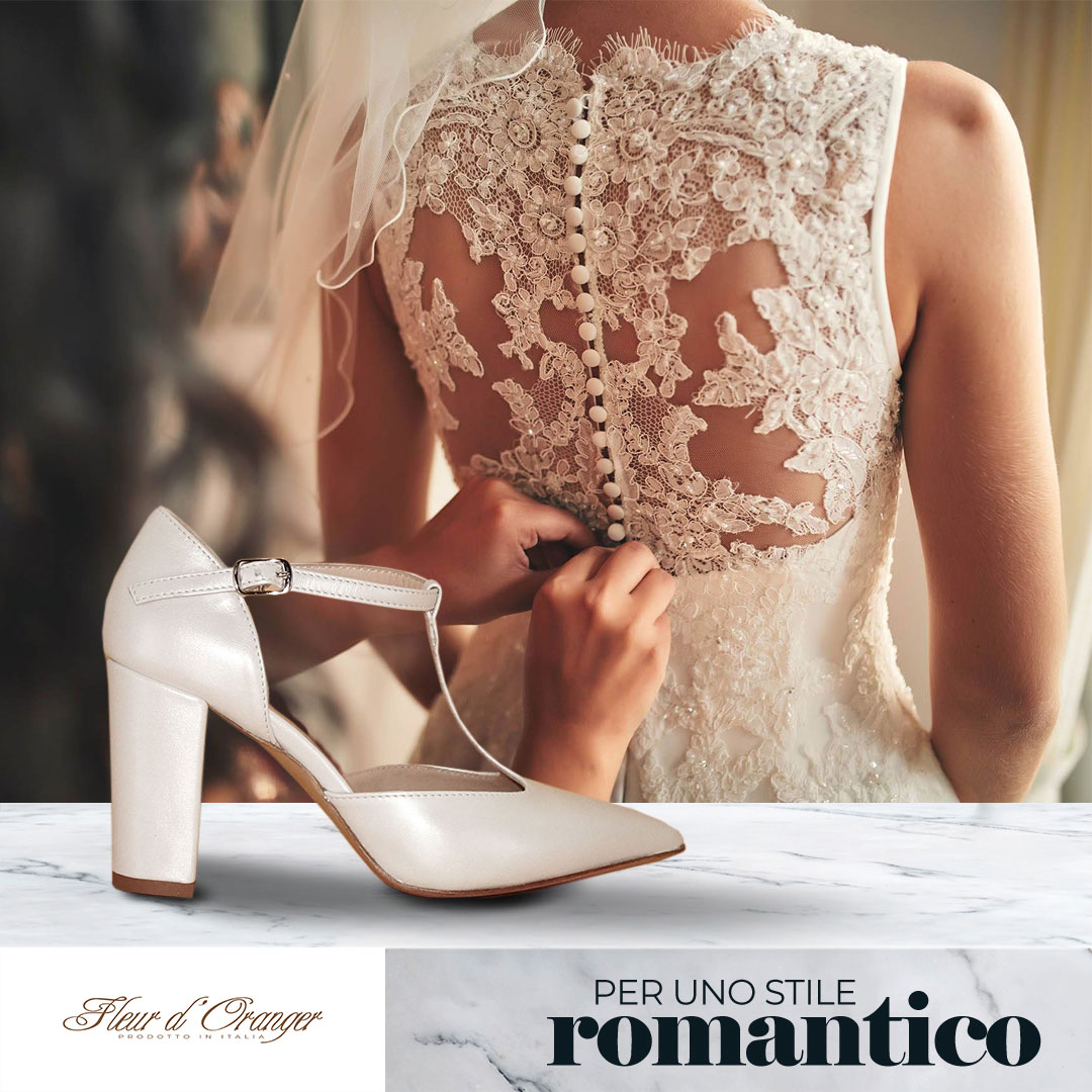 Scarpe Matrimonio scegli  Fleur d'Oranger per l'acquisto perfetto!