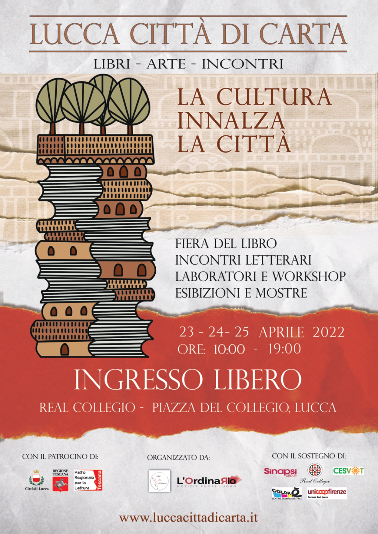 Torna il festival Lucca Città di Carta