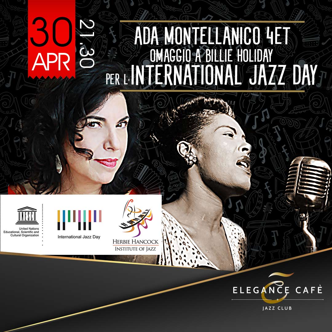 INTERNATIONAL JAZZ DAY A ROMA ALL’ELEGANCE CAFE’ JAZZ CLUB