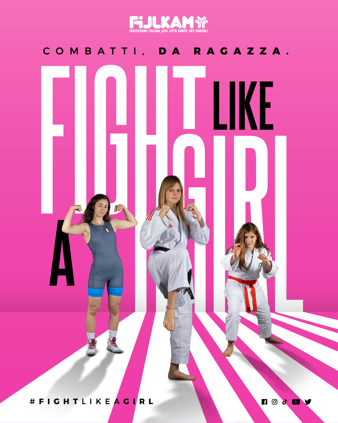 #FightLikeaGirl, la campagna che incentiva le ragazze a praticare gli sport da combattimento  