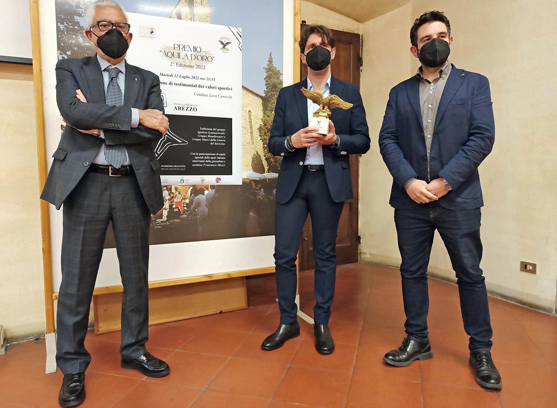 Seconda edizione dell’“Aquila d’Oro”, il premio ai valori dello sport