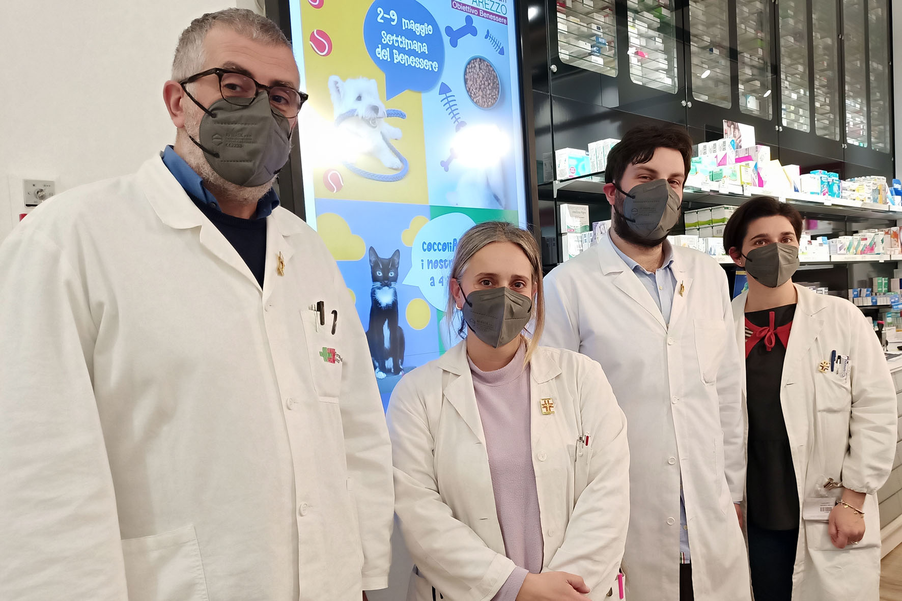 Una settimana dedicata agli “amici a 4 zampe” nelle Farmacie Comunali di Arezzo