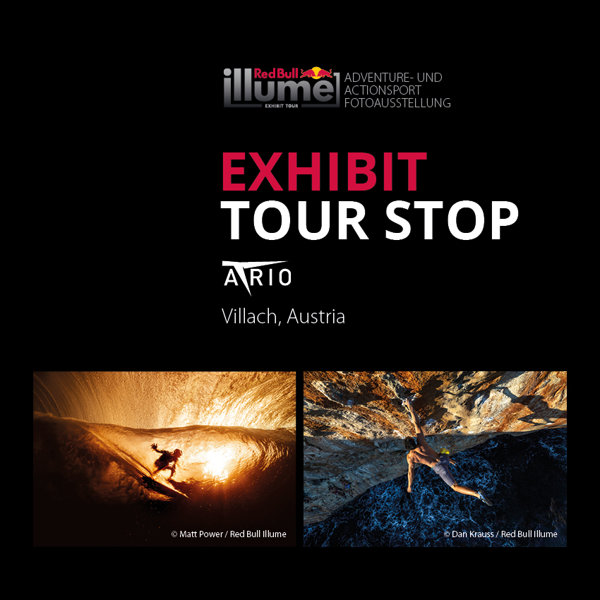 Atrio a Villach ospita una tappa della mostra Red Bull Illume 2022